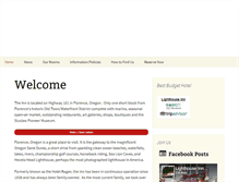 Tablet Screenshot of lighthouseinn-florence.com